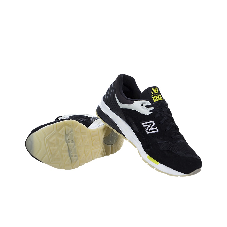 New Balance NB 1600 Running Shoes Men Low Top Black