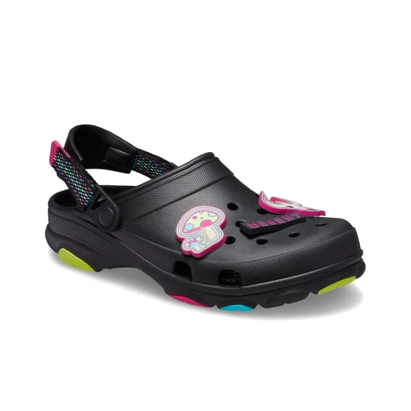 Crocs Classic All Terrain Clog Minimalistic Casual Unisex Black Sandals-2