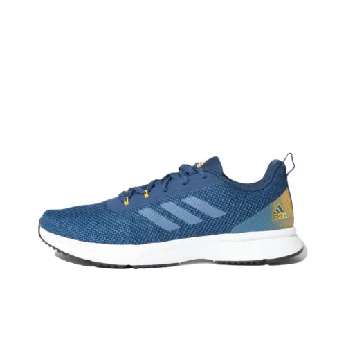 Adidas Glowrun Running Shoes Men Low-Top Navy Blue