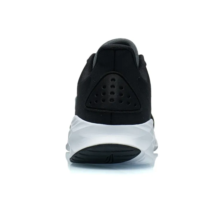 LiNing Low Top Casual Running Shoes Men's Black White-4