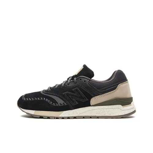 New Balance 997.5 Series Running Shoes Men Low-Top Black/Dark Gray/Beige