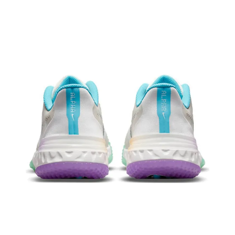 Nike Alpha Huarache Elite 3 Turf White Peach Cream-4