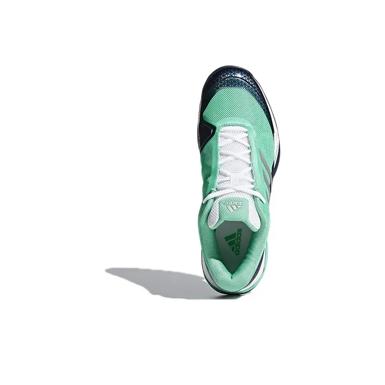 Adidas Barricade Tennis Shoes Men Low-Top Blue/Green-4