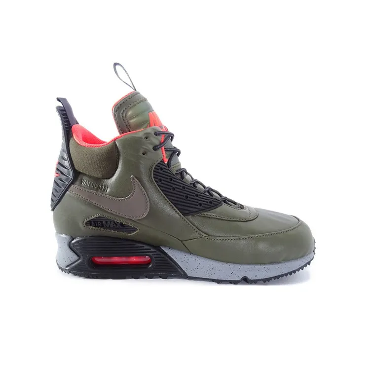 Nike Air Max 90 Sneakerboot Cushioning, Slip Resistant, Abrasion Resistant Coverage High Top Casual Shoes Men's Jasper-1