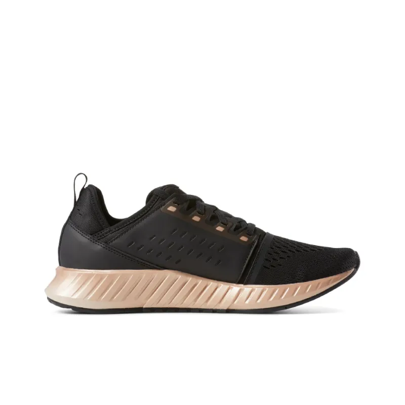 Reebok Flashfilm Running Shoes Women's Low-Top Black/Champagne-1