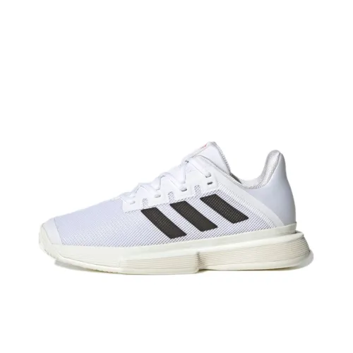 Adidas Solematch Bounce Tennis Shoes Women's Low-Top White/Black