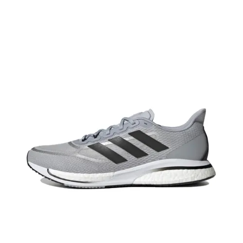 Adidas Supernova+ Running Shoes Men Low-Top Silver Gray