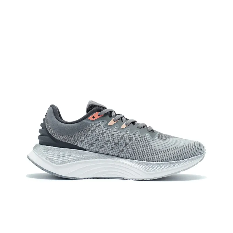LiNing YueYing Abrasion Resistant Breathable Low Top Running Shoes Frost Gray-1