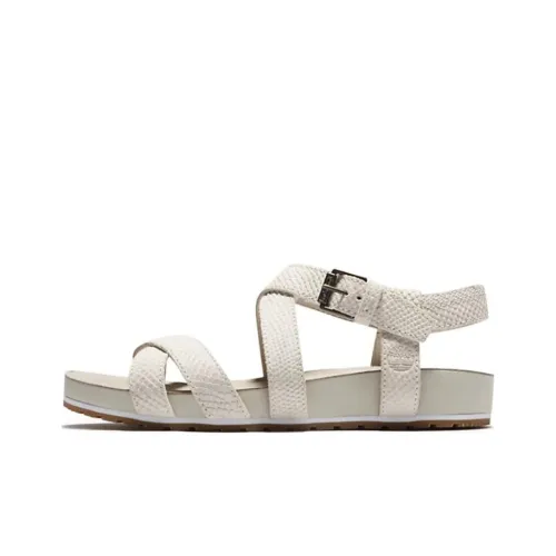 Timberland Malibu Waves Beach Sandals Women's White