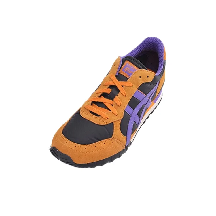 Onitsuka Tiger Colorado Series Running Shoes Unisex Low Top Black/Yellow/Purple-1