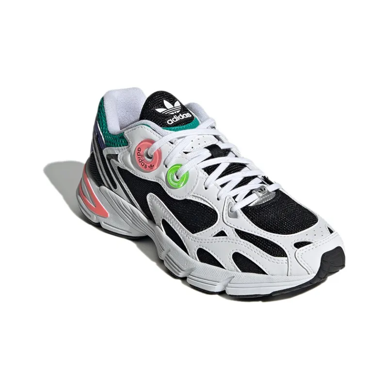 Adidas Astir Cloud White Core Black Acid Red Women's-2