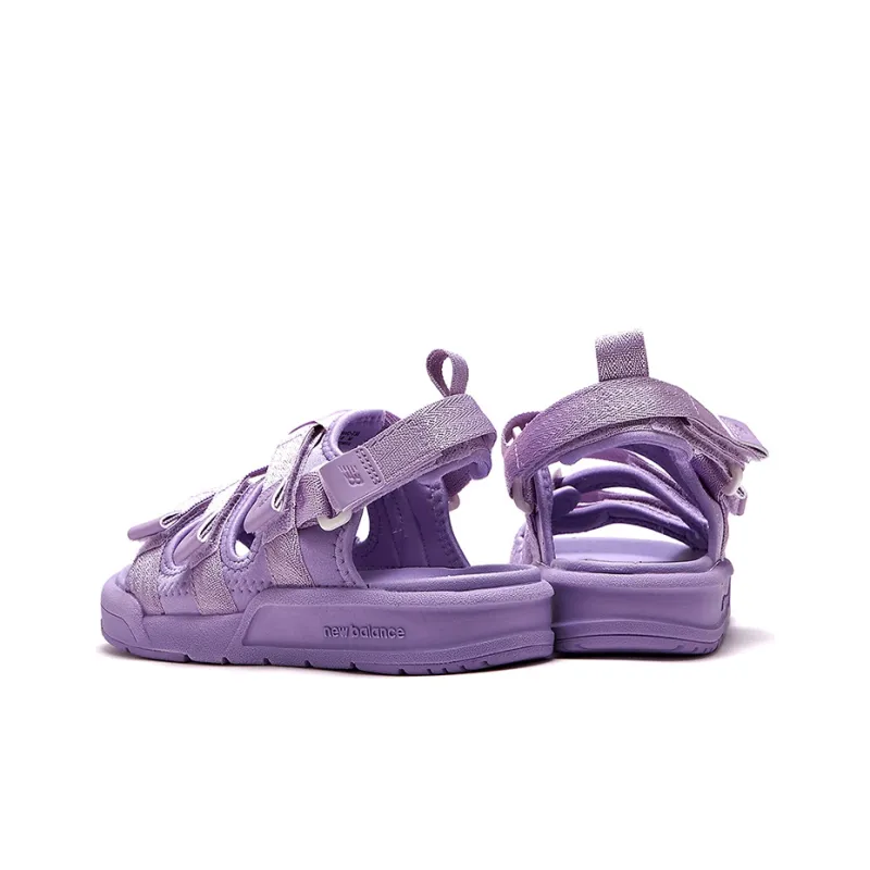 New Balance Series Purple Sandals-4