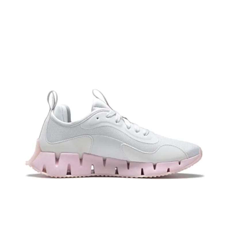 Reebok Zig Dynamica 1 Running Shoes Women's Low-Top Gray/Pink-1