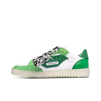 OFF WHITE Vulcanized 5.0 Low Top White Green