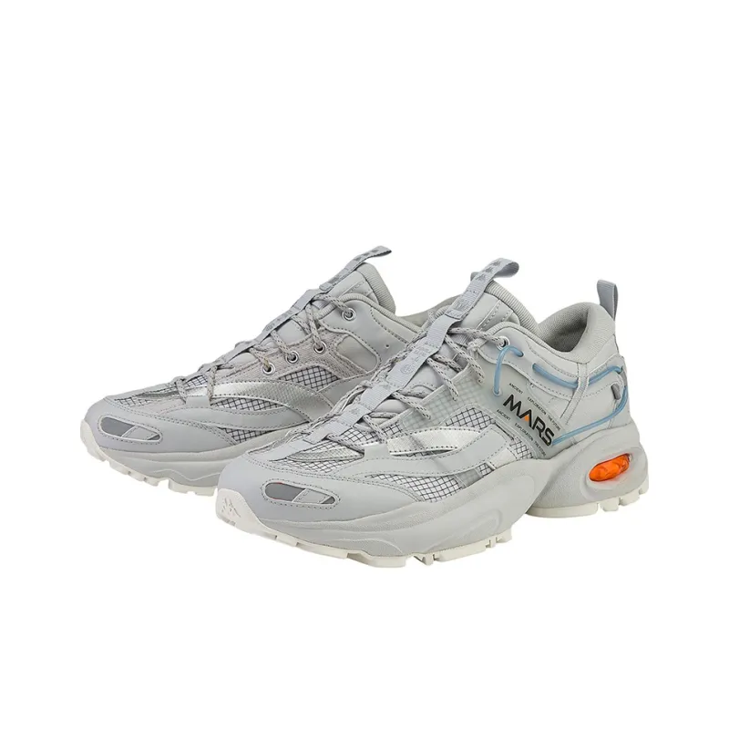 Kappa MARS Cushioning Low Top Casual Shoes Unisex Cool Gray-2