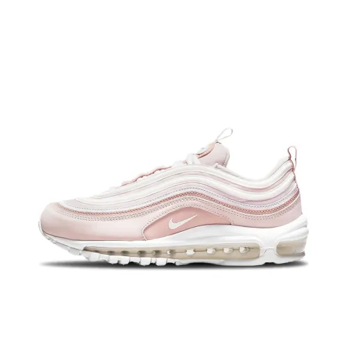 Nike Air Max 97 Running Shoes Men Low-Top Pink/White