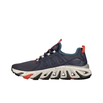 Skechers Relaxed Fit Flex Conway - Osley Cushioning Anti-Slip And Wear-Resistant Low-Top Casual Shoes Men's Marine Blue