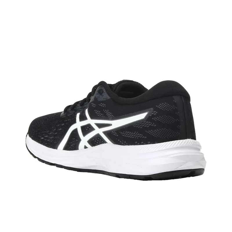 Asics Gel-Excite 7 Breathable Low-Top Running Shoes Men's Black White-3