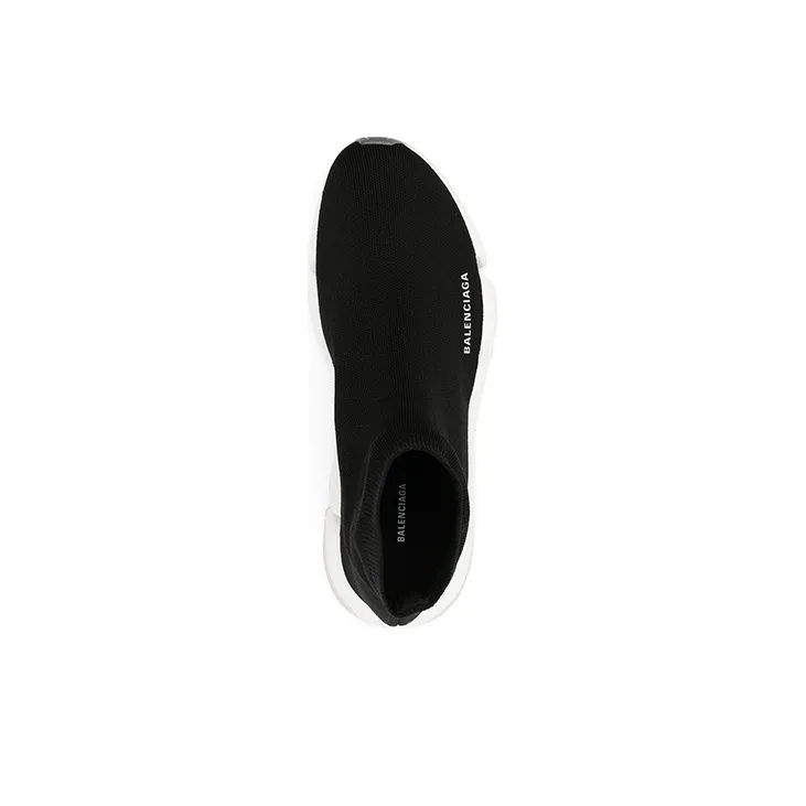 Balenciaga Speed 2.0 Trainers 'Rib-Knit Black'-3