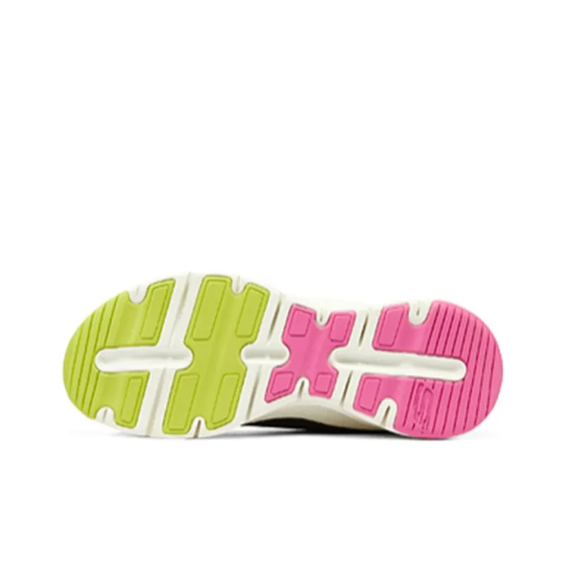 Skechers Arch Fit Cushioned Anti Slip And Wear Resistant Lightweight Low Top Running Shoes Women's Black Multicolor-5