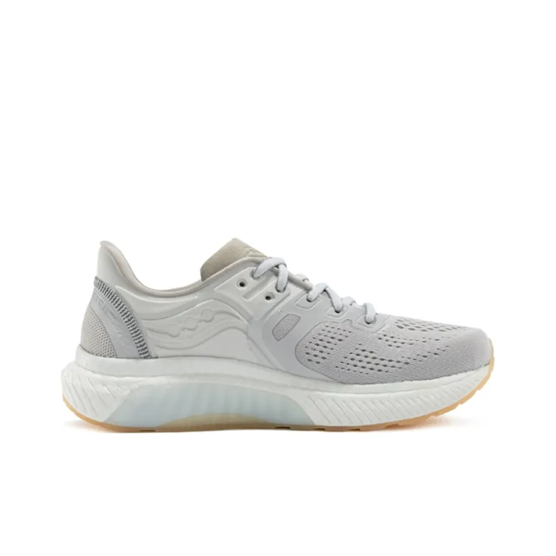 Saucony Hurricane Cushioning, Slip Resistant, Abrasion Resistant, Breathable Low Top Casual Running Shoes Women's Gray-1