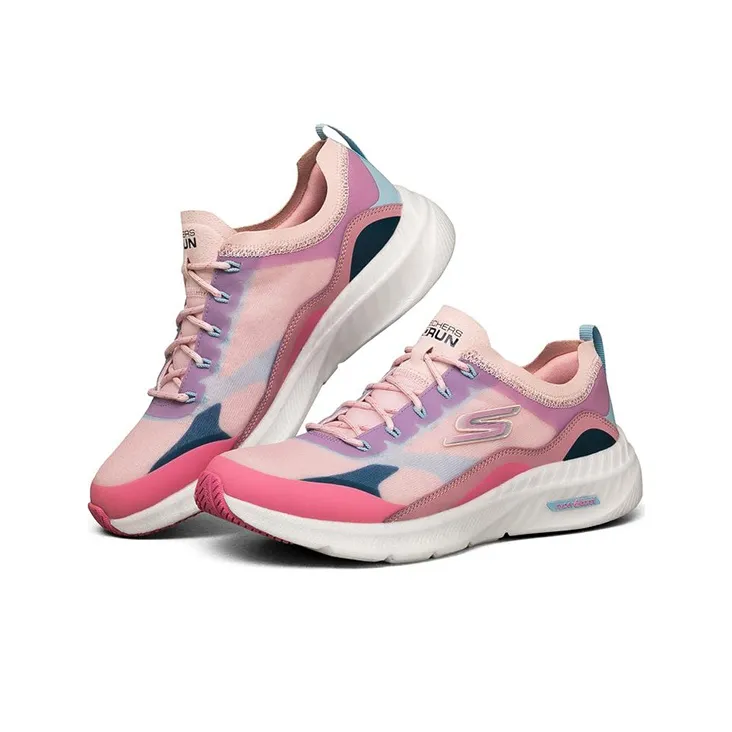 Skechers Go Run Hyper Burst Low Top Running Shoes Women's Pink-2