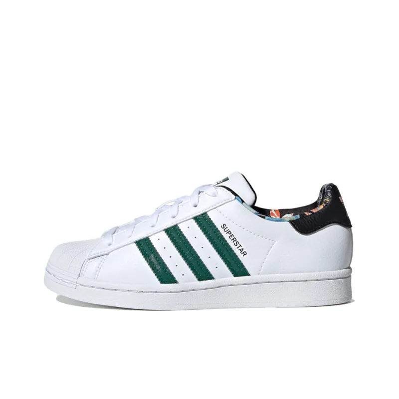 Adidas Originals Superstar 'Black White Green' Women's-0