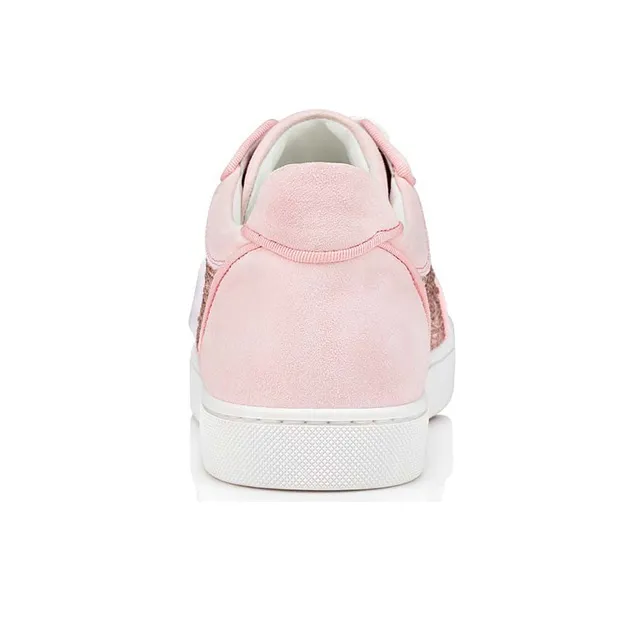 Christian Louboutin Skateboard Shoes Women's Low-Top Pink-3