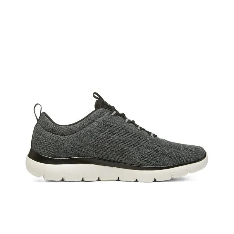 Skechers Summits Collection Running Shoes Men Low Top Black/White-1