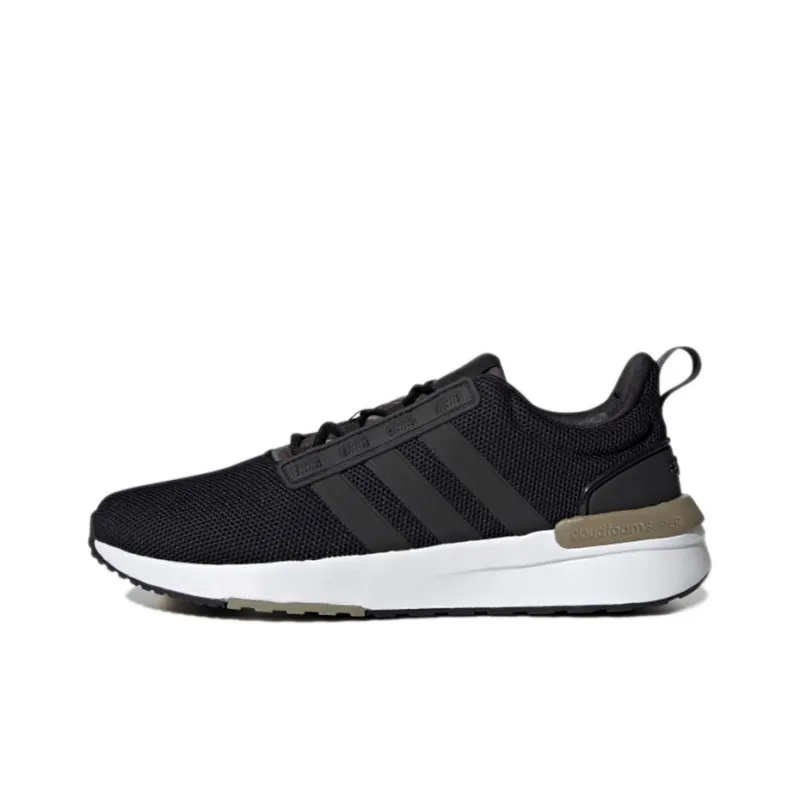 Adidas Neo Racer TR21 Wear-resistant Non-slip And Breathable Low-Top Marathon Running Shoes Men's Carbon Black-0