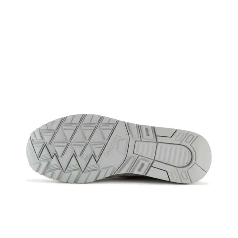 Saucony Shadow 6000X Cushioned Slip-Resistant Abrasion-Resistant Low-Top Running Shoes Unisex Light Gray Vintage Casual-4