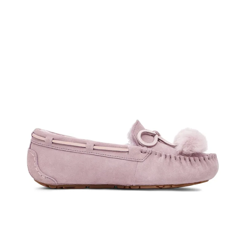 UGG Dakota Bow Pom 'Pink Purple' Women's-1