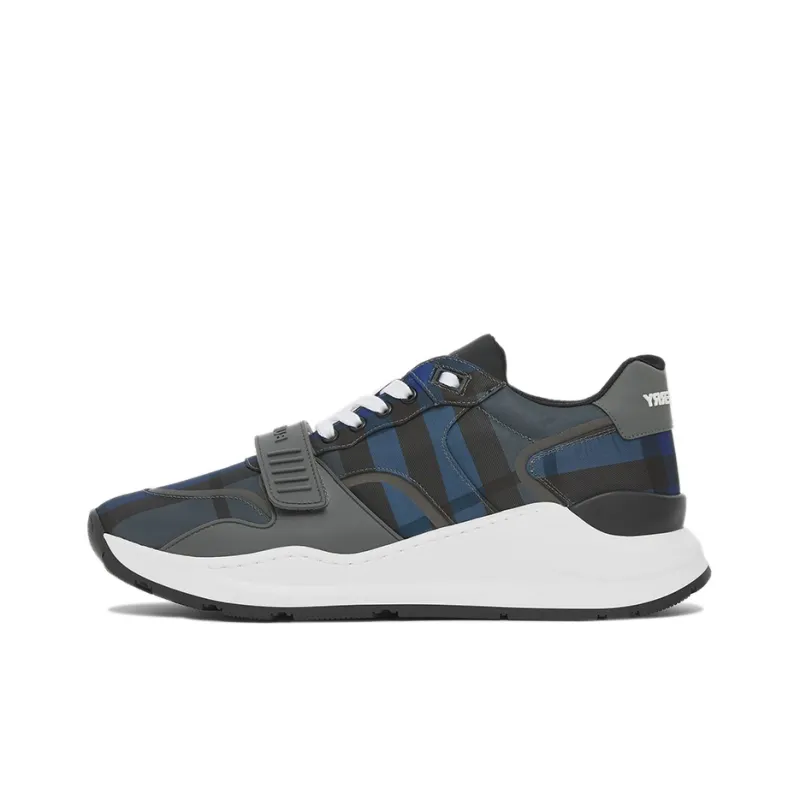 Burberry Ramsey Check Blue Gray-0