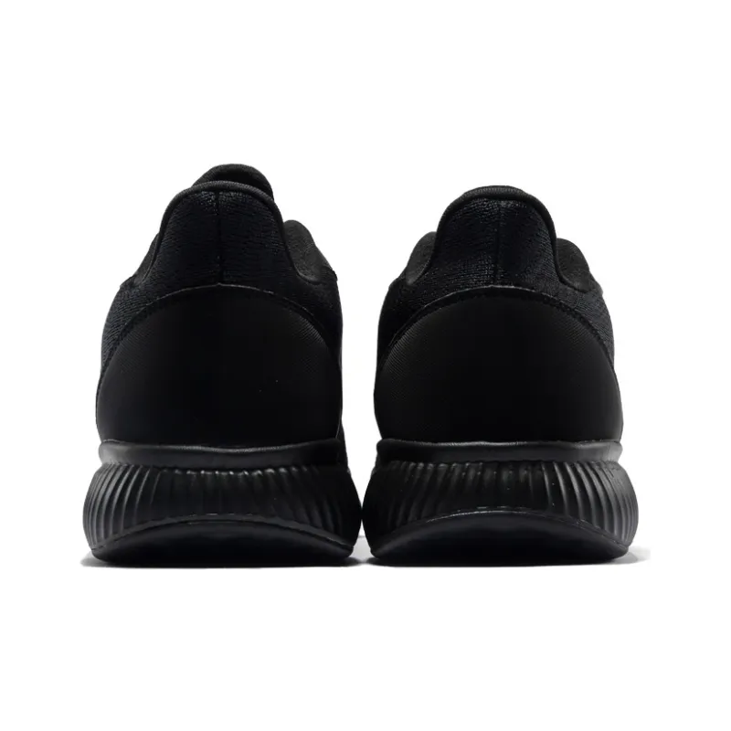 PEAK Non slip Wear resistant Shock Absorption Low Top Running Shoes Black-4