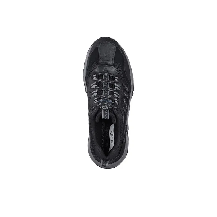 Skechers ARCH FIT RECON Cushioning Anti-Slip And Wear-Resistant Low-Top Trekking Shoes Men's Black-3