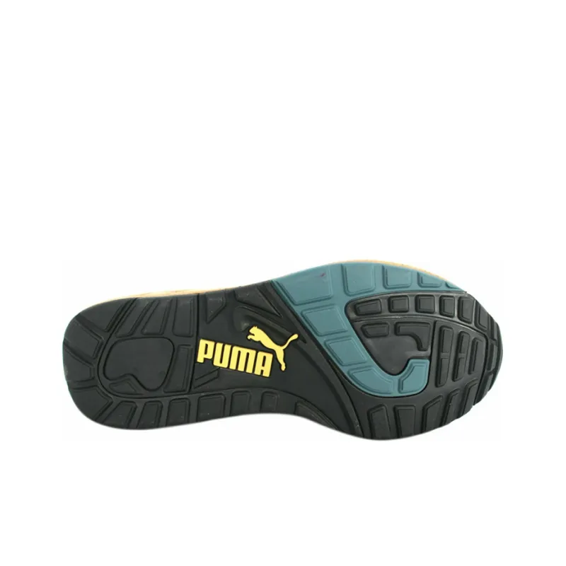 PUMA Trinomic Xs500 Cushioning Anti-Slip Wear-Resistant Breathability Low-Top Running Shoes Men's Orange Brown-3