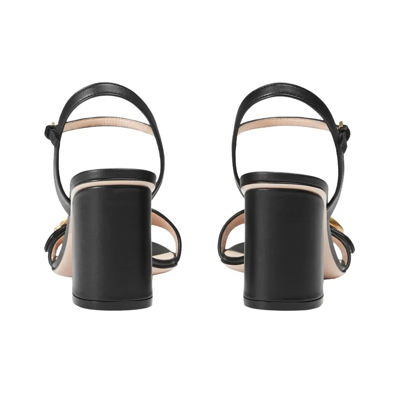 GUCCI Marmont 75mm Leather Sandals-4