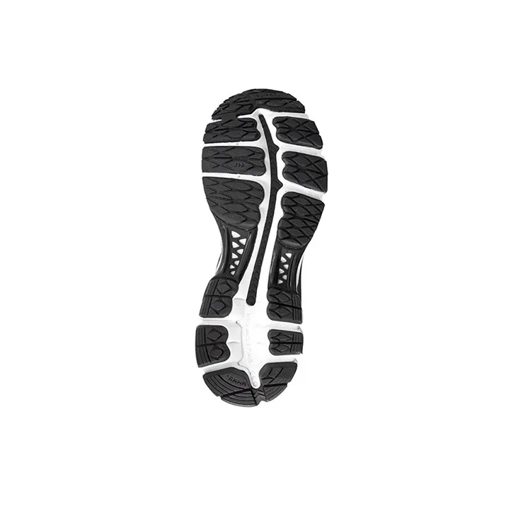 Asics GEL-Nimbus 17 Anti-Slip Wear-Resistant Low-Top Running Shoes Men's Black White-4