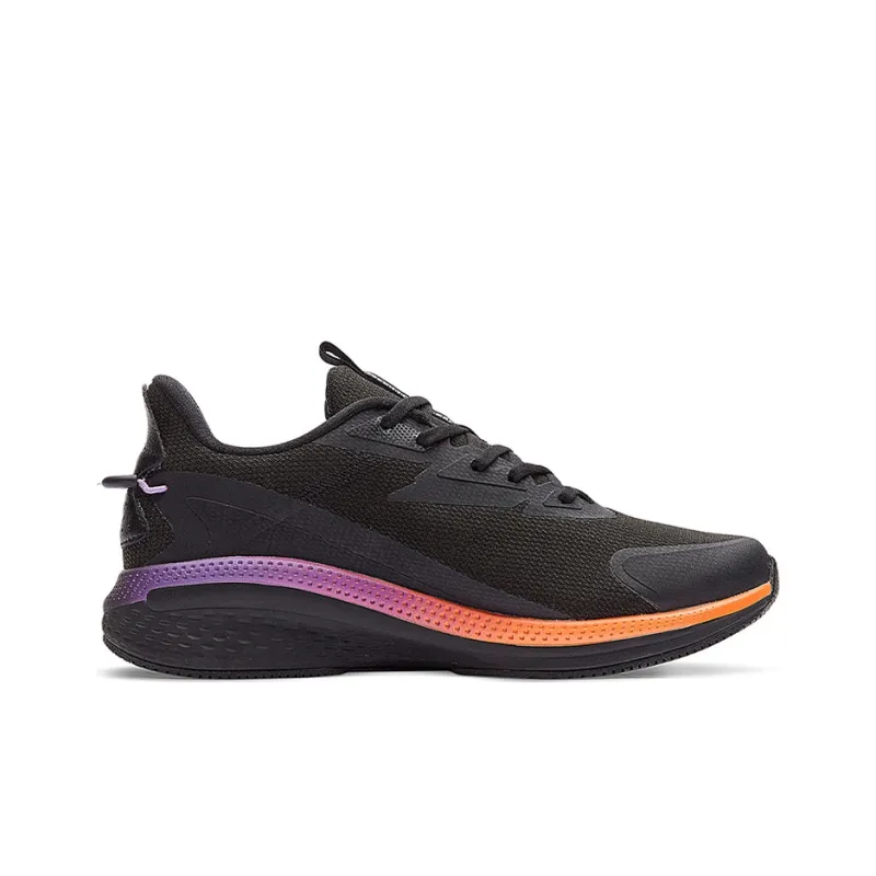 361° Rain Screen Running Shoes Men Low Top Black/Purple-1