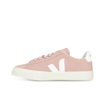 VEJA Campo Nubuck Lace Up 'Pink White' Women's