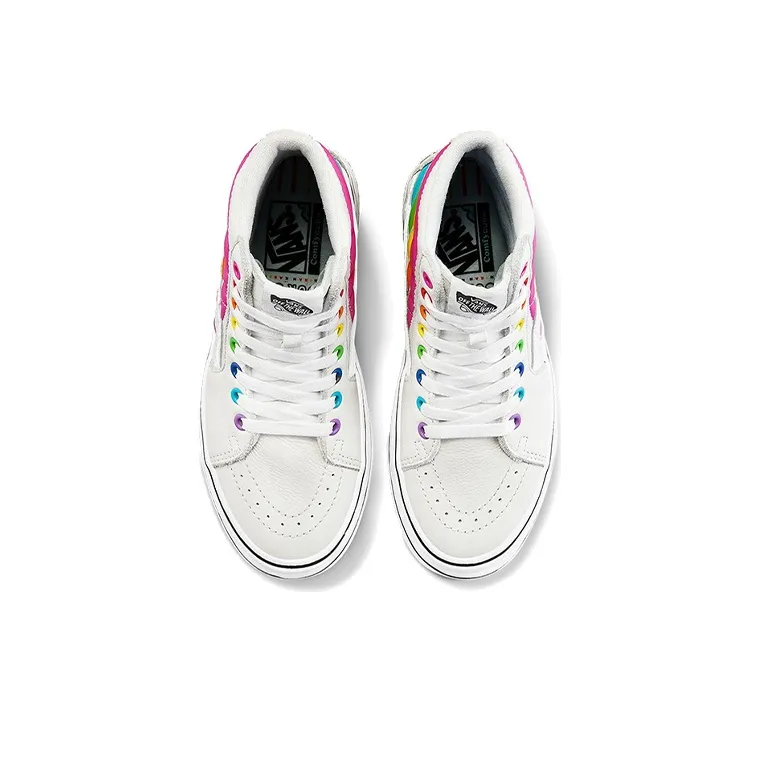 Vans Flour Shop X Super ComfyCush Sk8 Hi 'Rainbow'-5