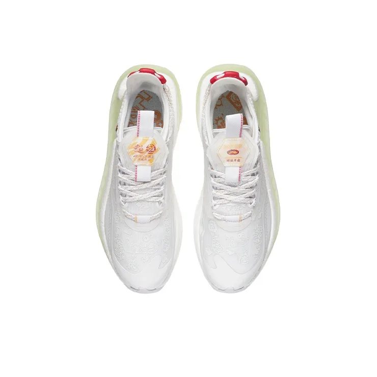 LiNing Exceed 6 Cushioning Anti-Slip And Wear-Resistant Low-Top Sports Casual Shoes White-3