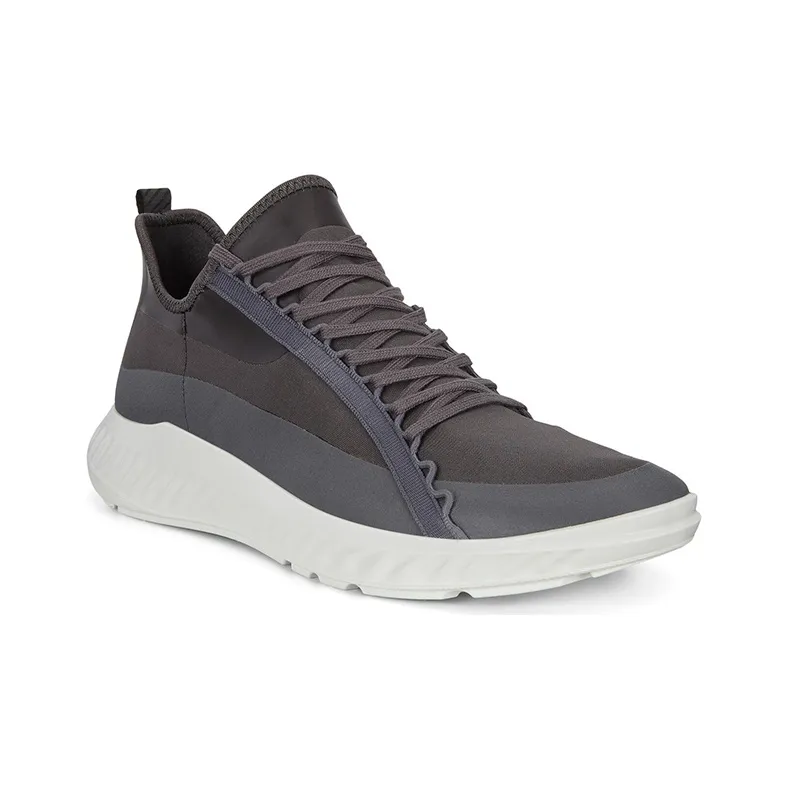 Ecco St.1 Low Top Casual Shoes Men's Gray-2