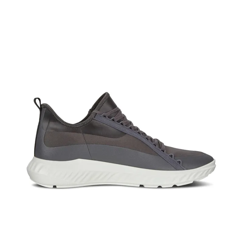 Ecco St.1 Low Top Casual Shoes Men's Gray-1