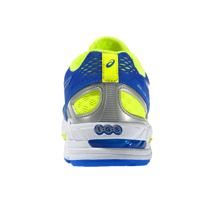 Asics Gel-DS Trainer 19 19 Wear-Resistant Slip-Resistant Low-Top Running Shoes Men's Blue Silver Yellow-3