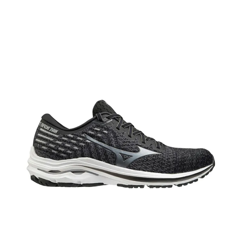 Mizuno Wave Inspire 17 Running Shoes Unisex Low-Top Black/White-1