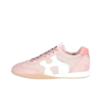 HOGAN Olympia Running Shoes Women's Low-Top Pink