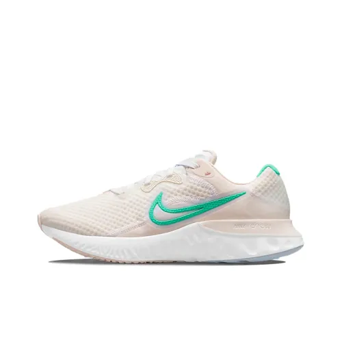 Nike Renew Run 2 Running Shoes Women's Low-Top Pink/Green/White