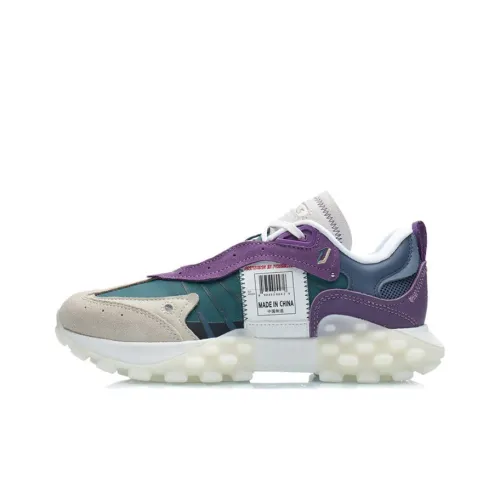 LiNing Overload, comfort Culture Low Top Casual mens Women's Blue Spruce Green