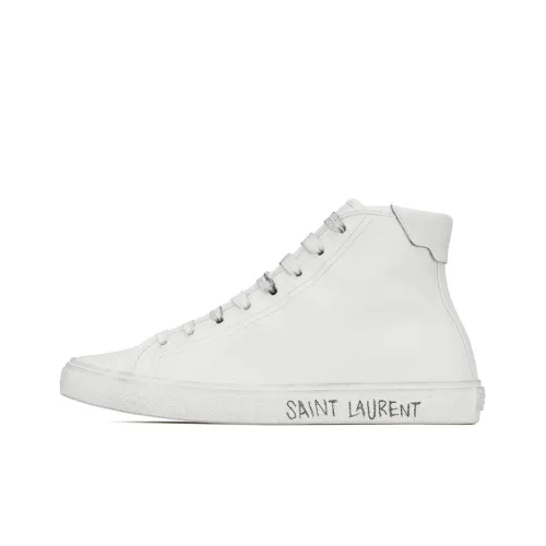 SAINT LAURENT Malibu Mid Optic White